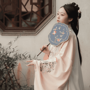 Woman in a kimono