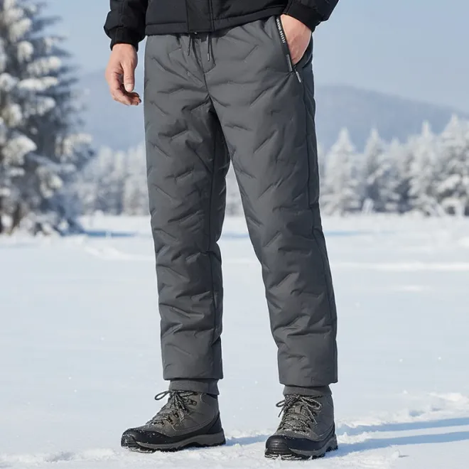 mens pants, thermal pants, winter pants, fleece sweatpants, warm pants