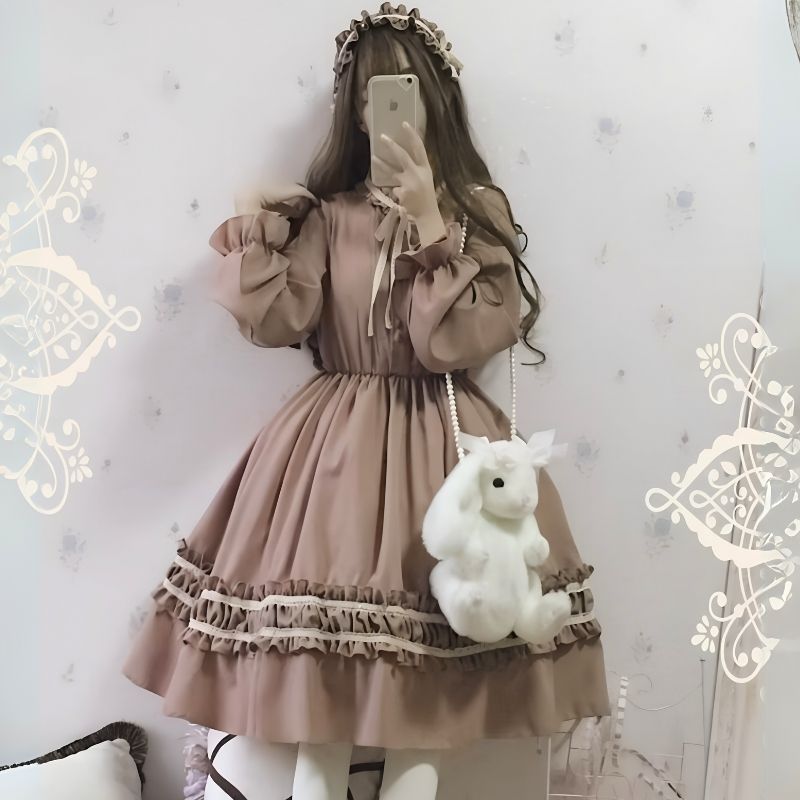 lolita dress, cute dress, japanese dress, japanese vintage dress